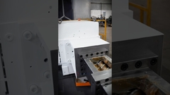 قطعات کامل اکسترودر دو مارپیچ برای مشتری خارج از کشور - تست شده و ارسال شد #دستگاه_اکستروژن